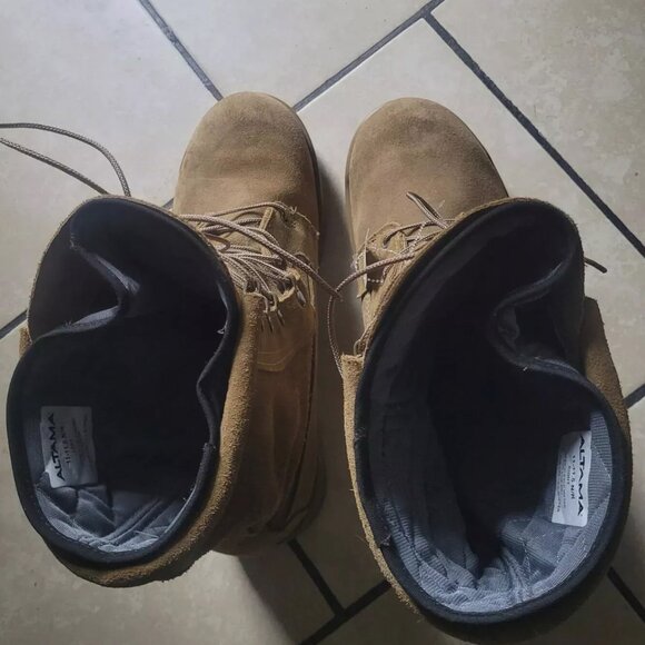 Mens Altama Combat Boots Cold Weather Boots with liners Military Vibram 11.5 - Picture 8 of 8